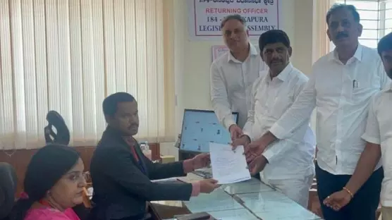 Karnataka: Shivakumar hints at BJP conspiracy as Cong fields brother as backup in Kanakapura