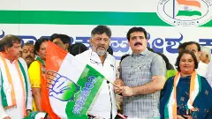 Karnataka polls: Actor Shivarajkumars wife Geetha joins Congress