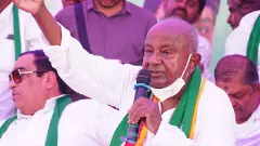 Karnataka polls: Deve Gowda to campaign for JD(S) at 42 places