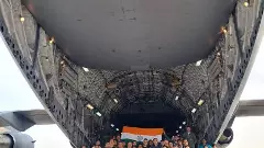 Air Force plane with 246 Indians evacuated from war-torn Sudan lands in Mumbai