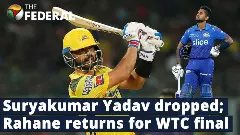 Rahane makes comeback for WTC final after sensational form for CSK