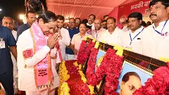 KCR calls for farmers’ government in Maharashtra at Aurangabad rally