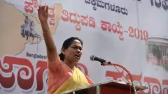 Karnataka Polls: Union Minister Shobha Karandlaje lodges complaint against Shivakumar