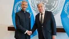 EAM Jaishankar discusses Sudan situation with UN chief Guterres