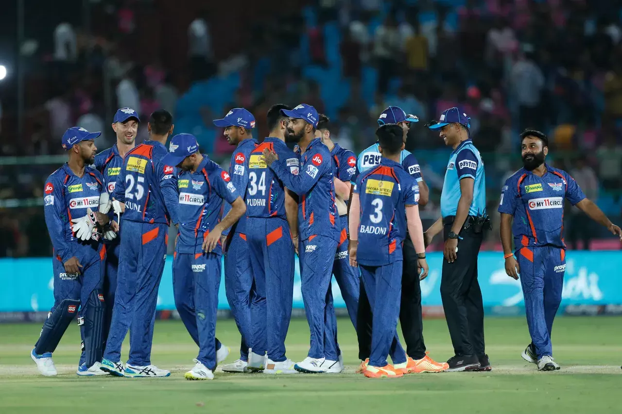 IPL 2023: Lucknow Super Giants edge Rajasthan Royals by 10 runs