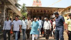 Karnataka polls: Bommai holds massive roadshow with Nadda, Sudeep