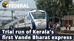 Vande Bharat express successfully completes its trial run in Kerala