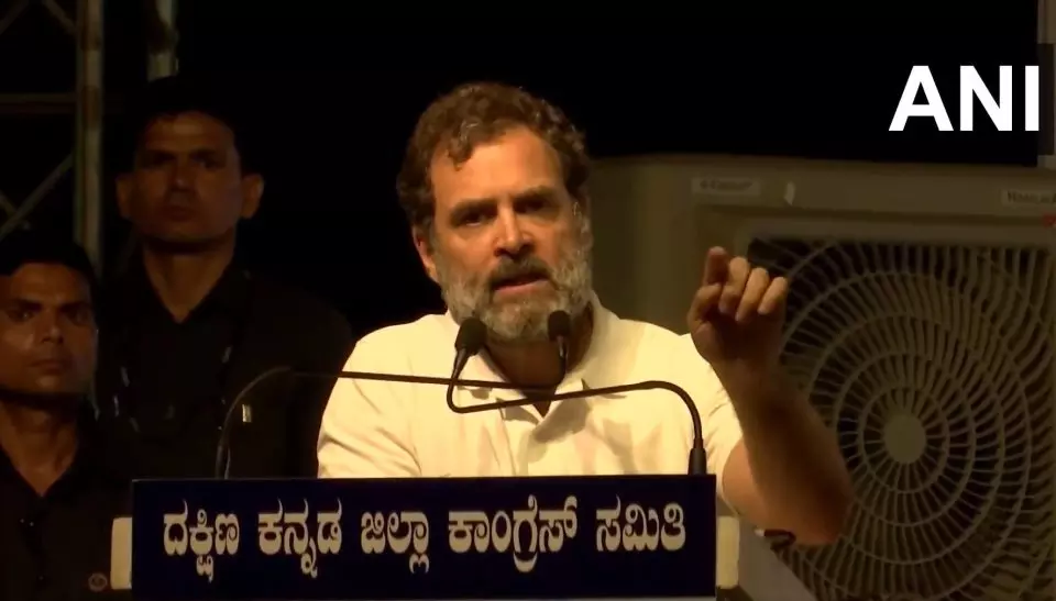 Rahul announces 5th Congress guarantee in Karnataka; here’s what it is Rahul announces 5th Congress guarantee in Karnataka; here’s what it is