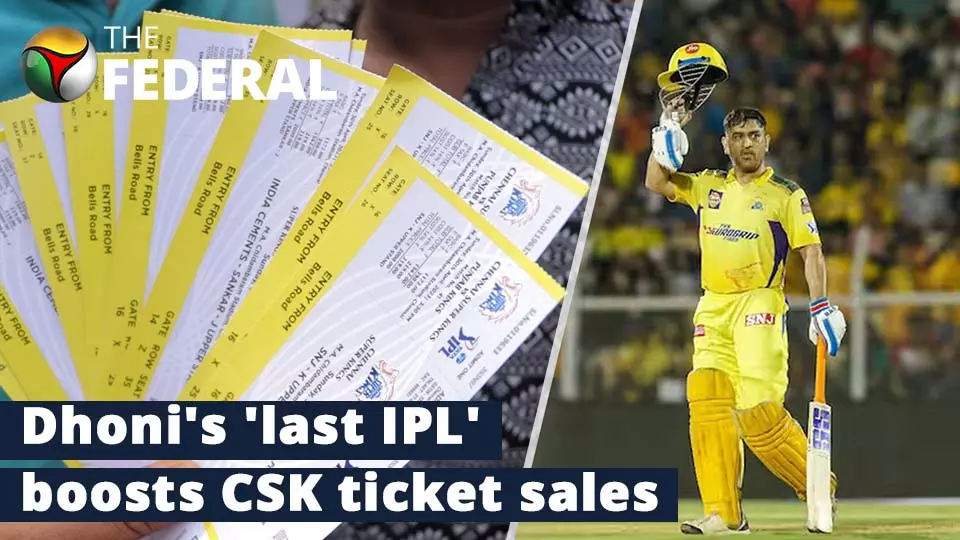 IPL 2023 | CSK match tickets: Fans throng Chepauk stadium | CSK vs PBKS | MS Dhoni IPL 2023 | CSK match tickets: Fans throng Chepauk stadium | CSK vs PBKS | MS Dhoni