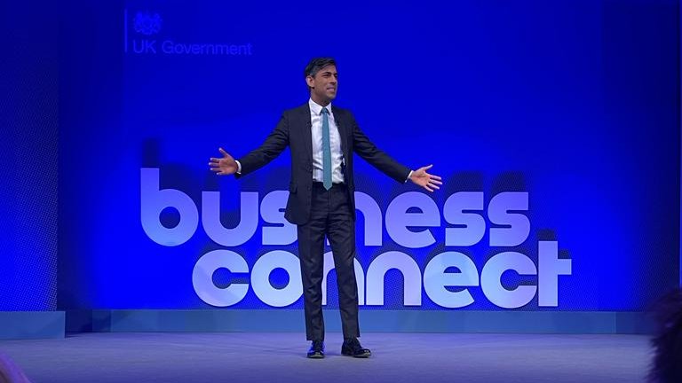 British PM Rishi Sunak goes live on LinkedIn to push UKs growth plans