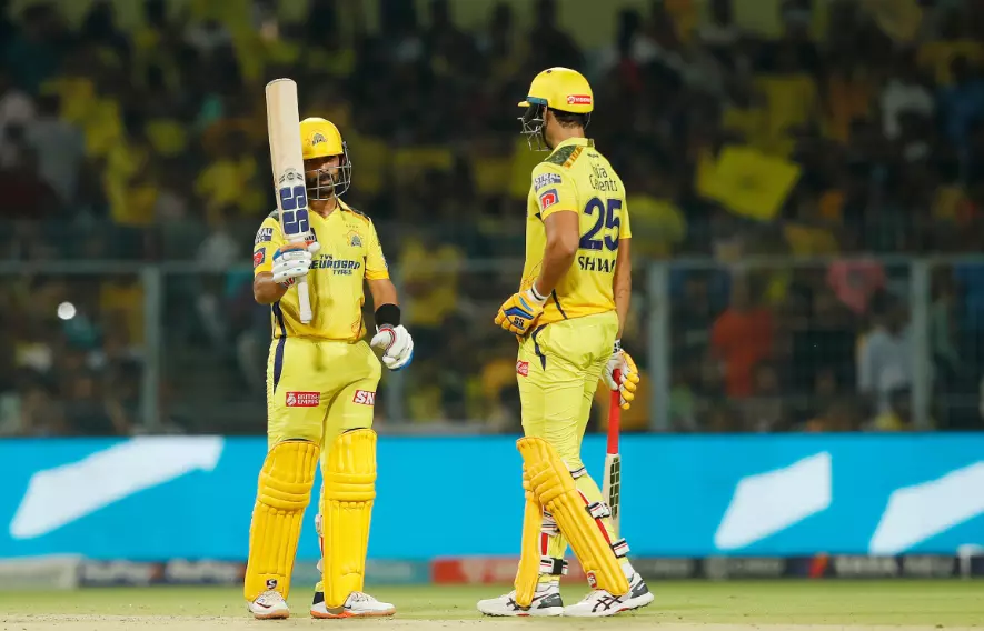 Rampaging Rahane powers CSK to top spot with dominant win over KKR Rampaging Rahane powers CSK to top spot with dominant win over KKR