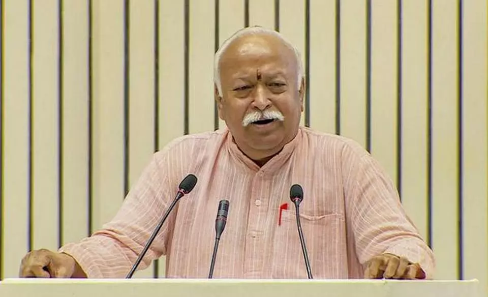 India needs to nurture Vedas, Sanskrit to become Vishwaguru: Mohan Bhagwat India needs to nurture Vedas, Sanskrit to become Vishwaguru: Mohan Bhagwat