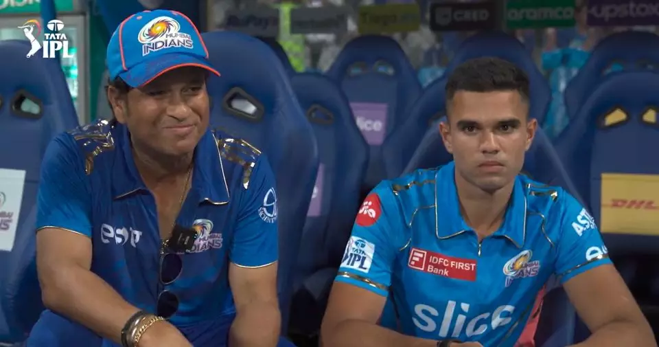 IPL 2023 | Sachin sat out of MI dug-out to give son Arjun freedom to express himself